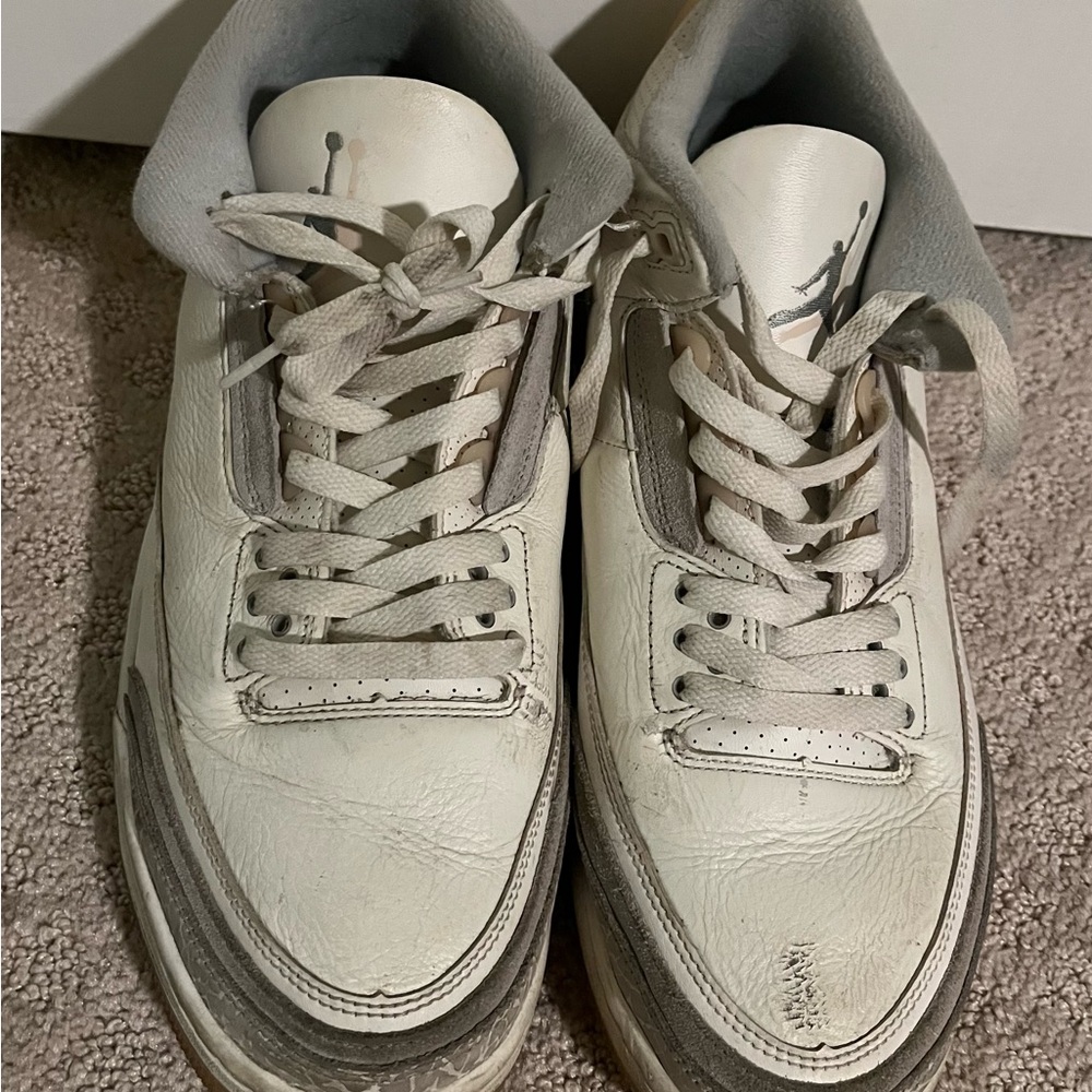 Air Jordan 3 Retro 2024 Ivory size 10.5 FJ9479 100 Sneakers